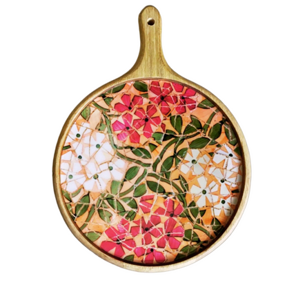Charcuterie Board Pizza Serving Platter