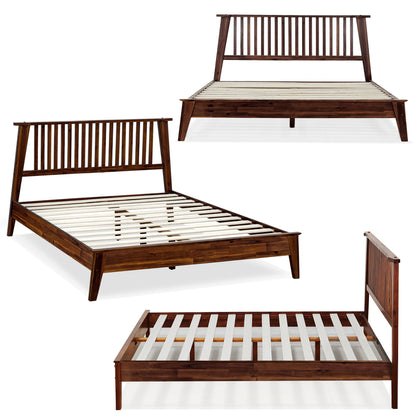 Kaylin Solid Acacia Wood Bed Frame