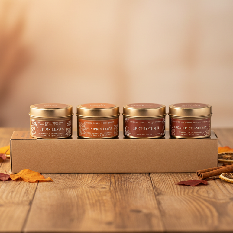 Fall Candle Gift Set