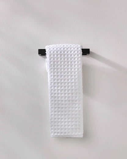 Cloud Waffle Bath Towels in White