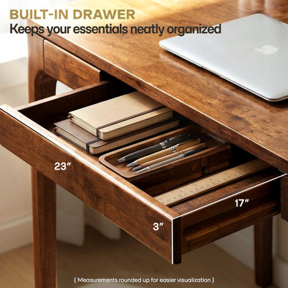 ACACIA Wilma Rubber Wood Writing Desk