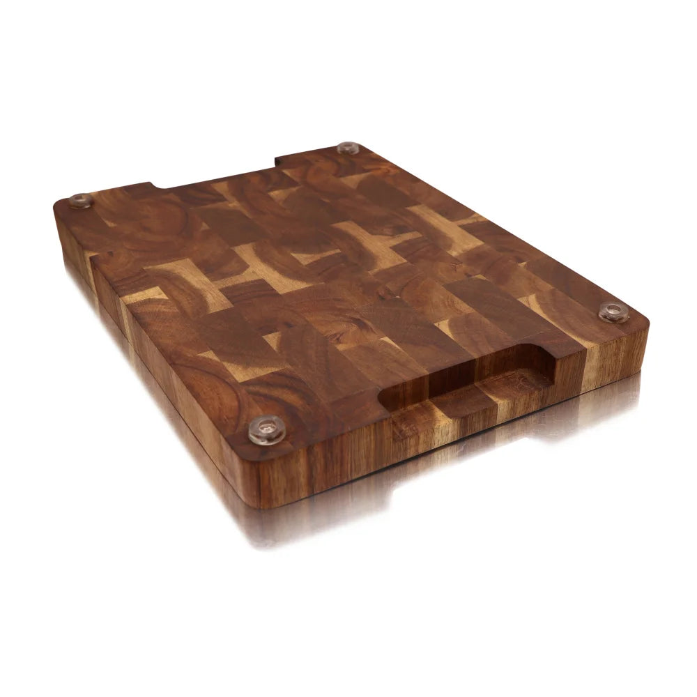 Premium End Grain Acacia Wood Cutting Board