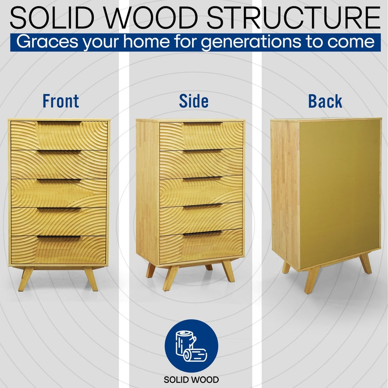 Acacia Harmony Dresser in Multiple Finishes