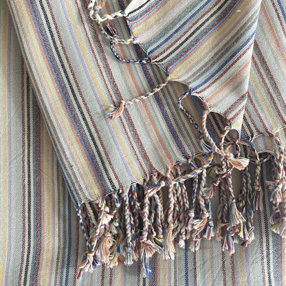 Casablanca Handwoven Turkish Towel - Beige