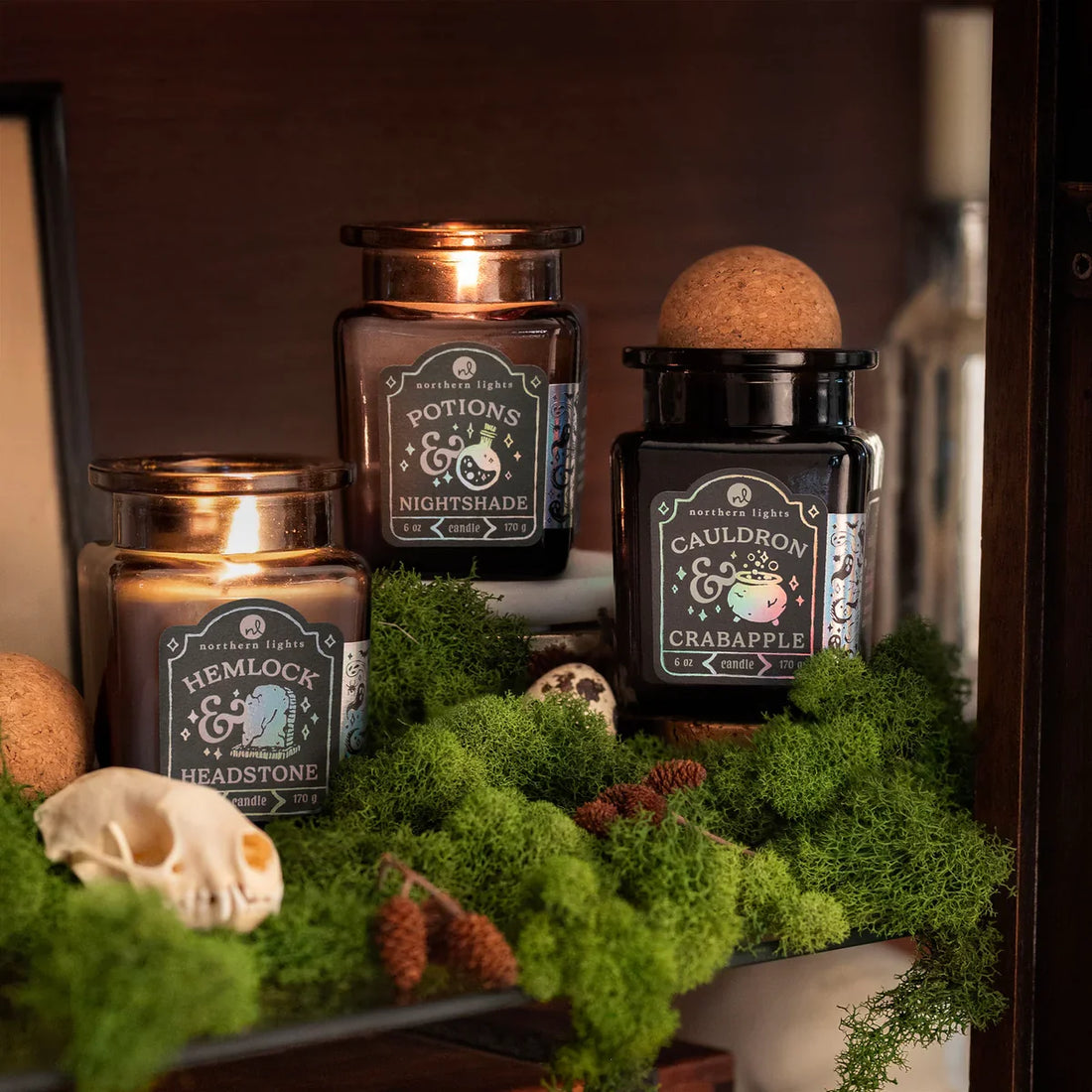 Potions &amp; Nightshade Soy Candle