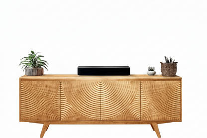 Acacia Harmony TV Stand with Storage - 3 Finishes