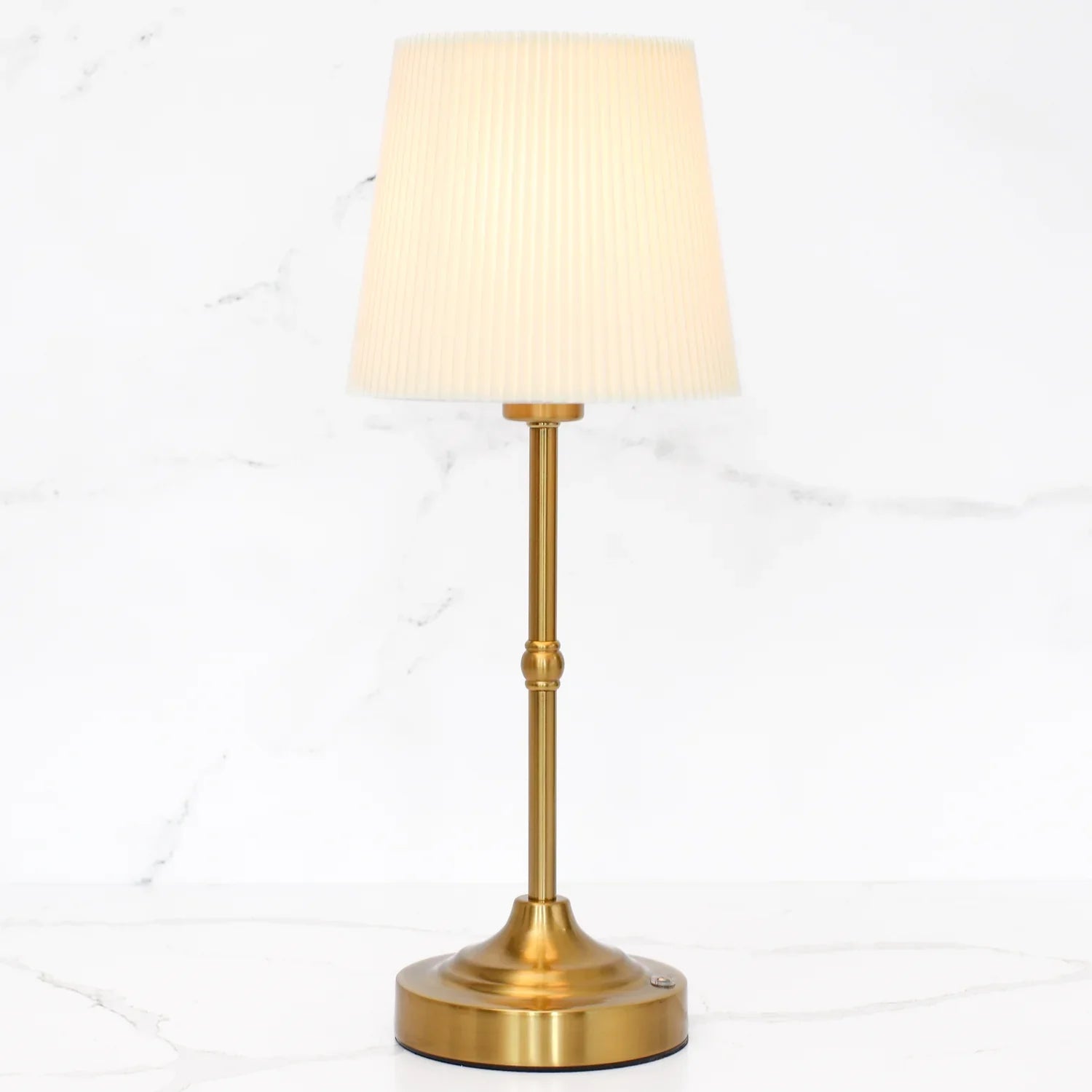 Rechargeable Touch-Control Gold LED Desktop Lamp