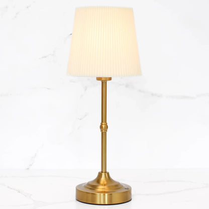Rechargeable Touch-Control Gold LED Desktop Lamp