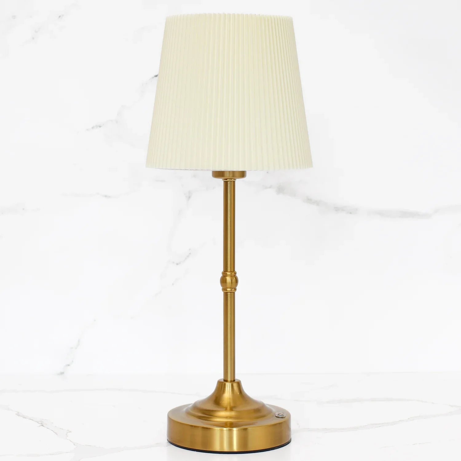 Rechargeable Touch-Control Gold LED Desktop Lamp