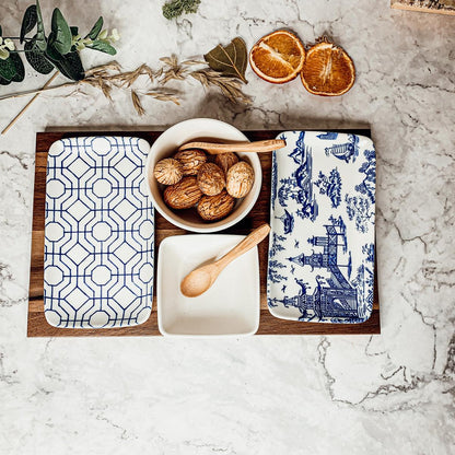 Chinoiserie Tapas 7 Piece Serving Set