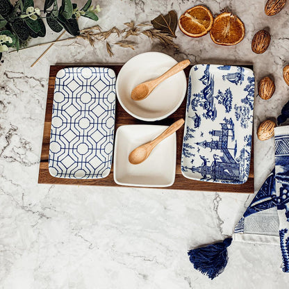 Chinoiserie Tapas 7 Piece Serving Set