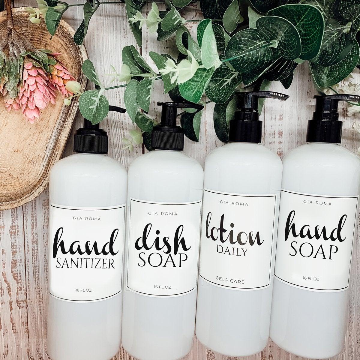 16oz Plastic Bottles - White|White Label