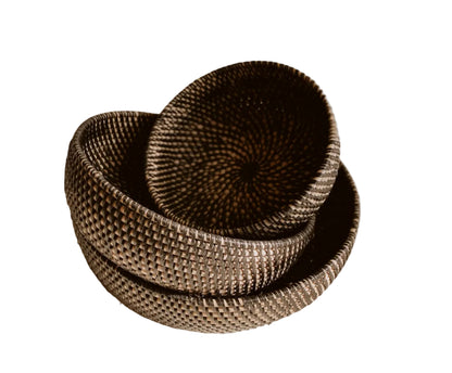 Tiga Woven Nesting Bowls - 2 Colors