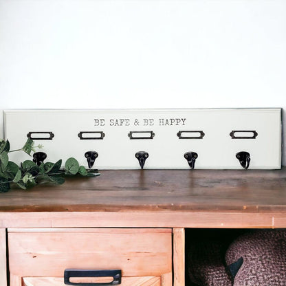 Wooden "Hang This Way" Wall Hooks