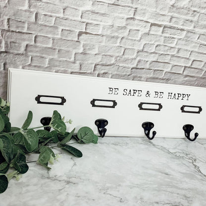 Wooden "Hang This Way" Wall Hooks