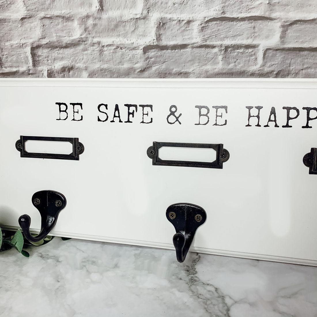 Wooden "Hang This Way" Wall Hooks