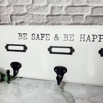 Wooden "Hang This Way" Wall Hooks