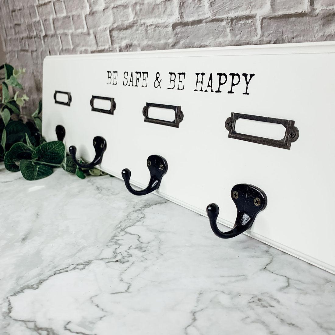 Wooden "Hang This Way" Wall Hooks