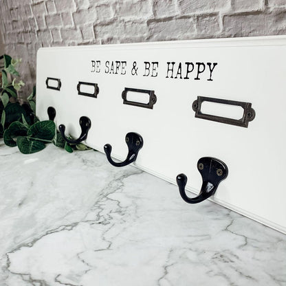 Wooden "Hang This Way" Wall Hooks