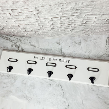 Wooden "Hang This Way" Wall Hooks