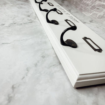 Wooden "Hang This Way" Wall Hooks