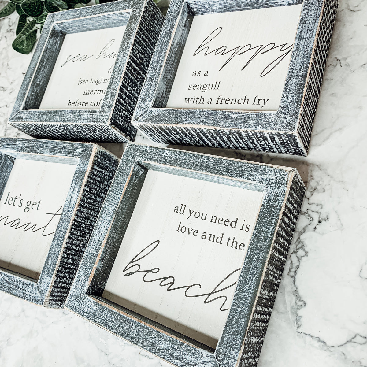 Love &amp; Beach Sign