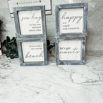 Love &amp; Beach Sign