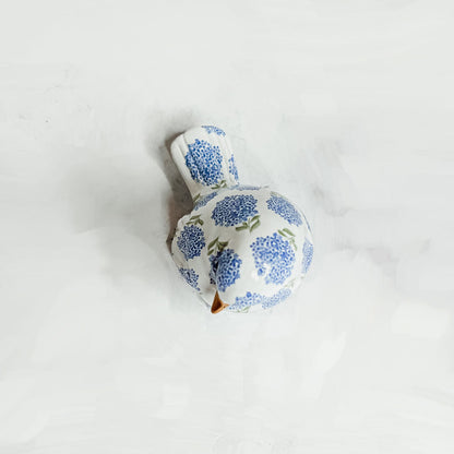 Blue Hydrangea Birds