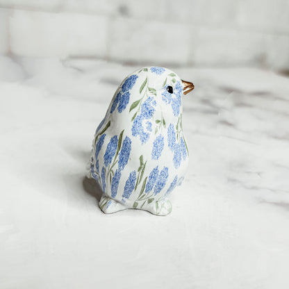 Blue Hydrangea Birds
