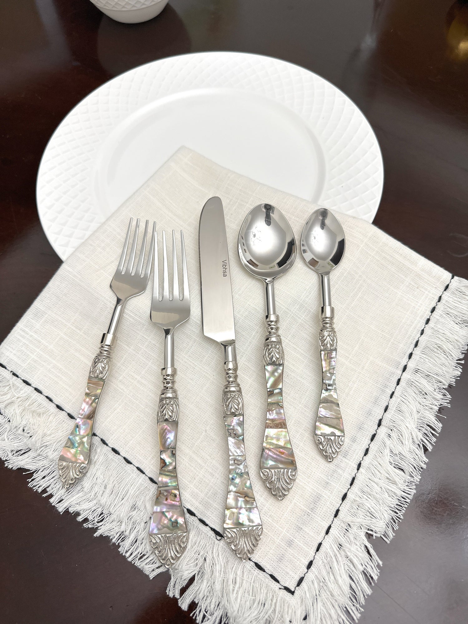 Seap Work Handle Flatware Set - 20 Pc Set