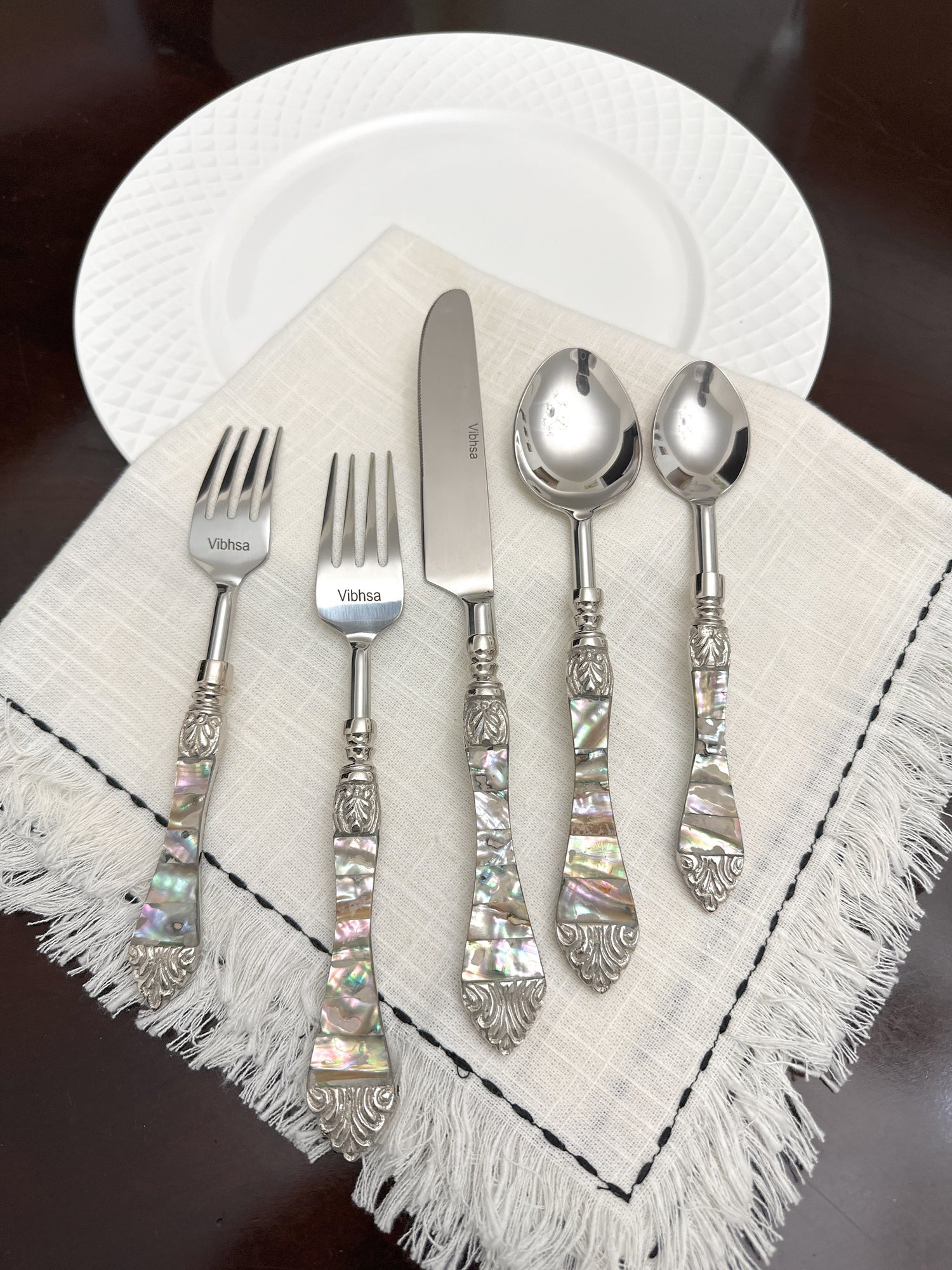 Seap Work Handle Flatware Set - 20 Pc Set