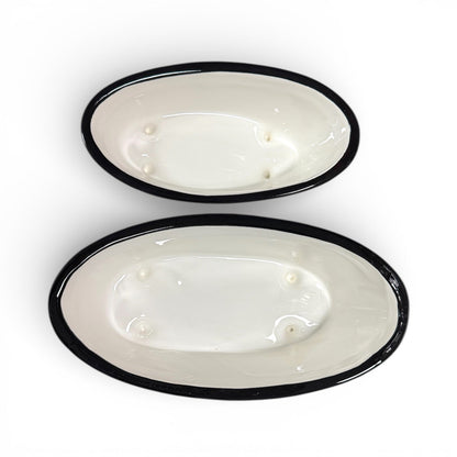 Ceramic Enamel Bathtub Planter &amp; Soap Holder