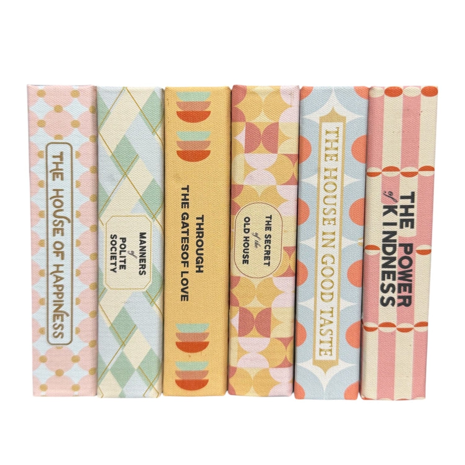 Mid-Century Retro Storage Book Boxes