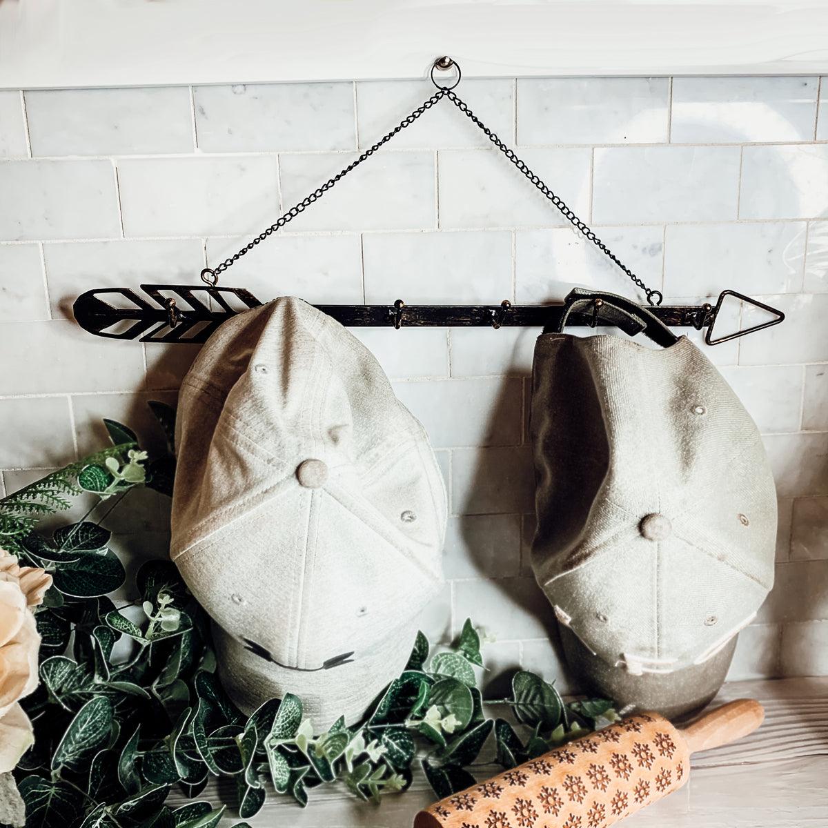 Hanging This Way Decorative Metal Arrow Wall Hooks