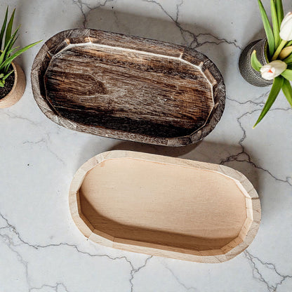 Rustic Wood Tray