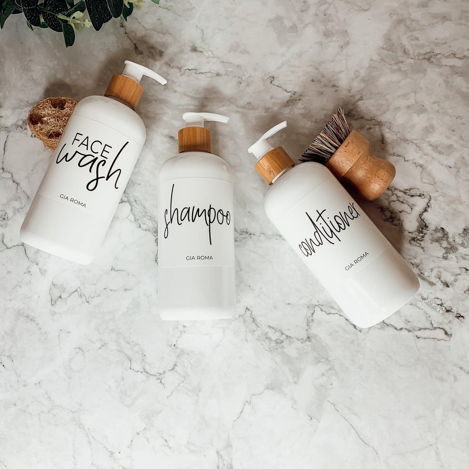 16oz Plastic Bottles - White|White Label