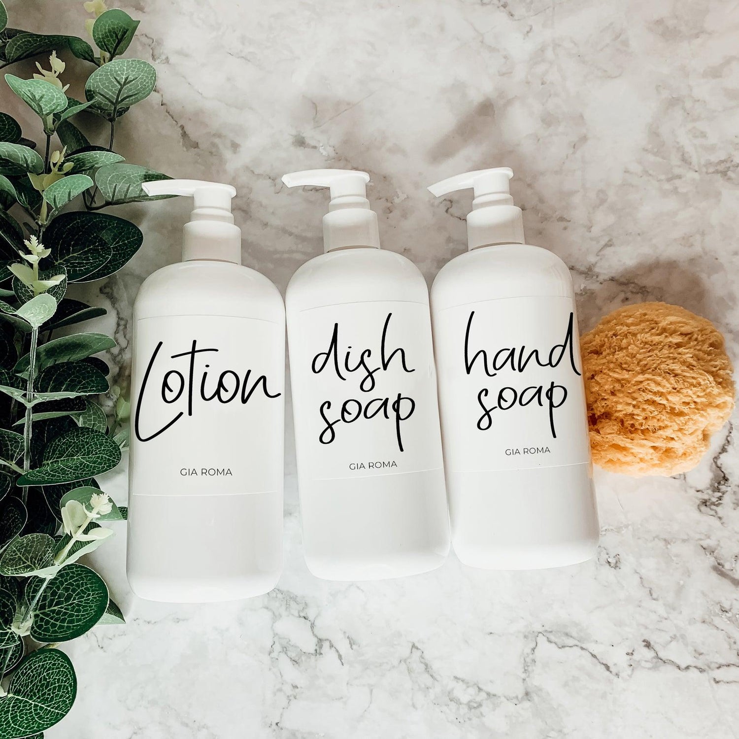16oz Plastic Bottles - White|White Label