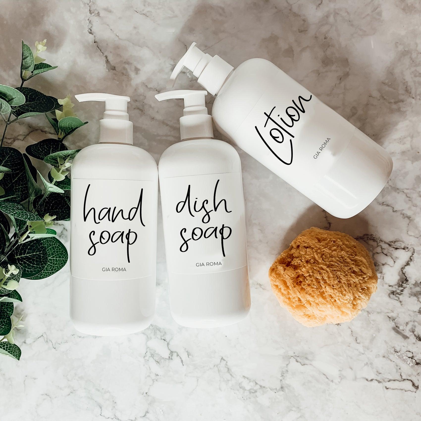 16oz Plastic Bottles - White|White Label
