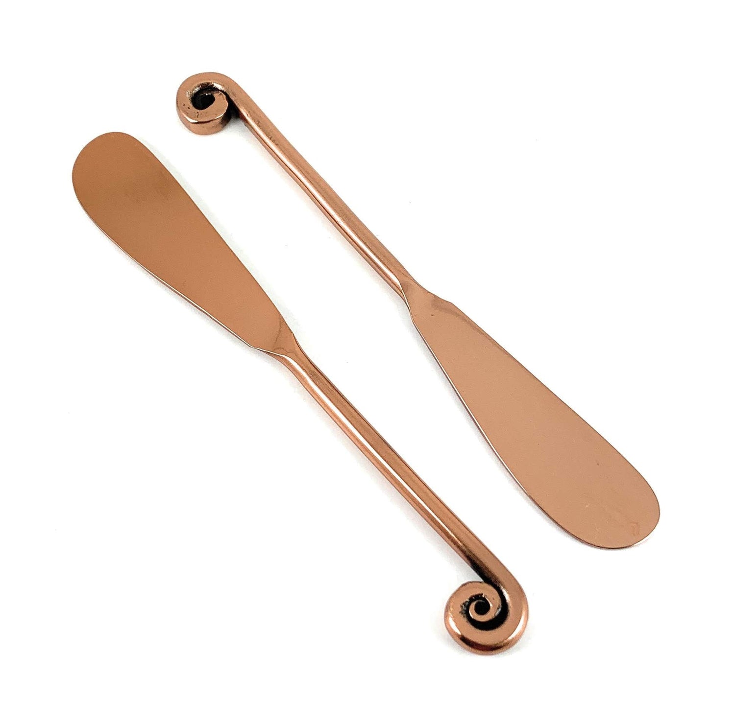 Copper Butter Spreaders - 6 Pc Set