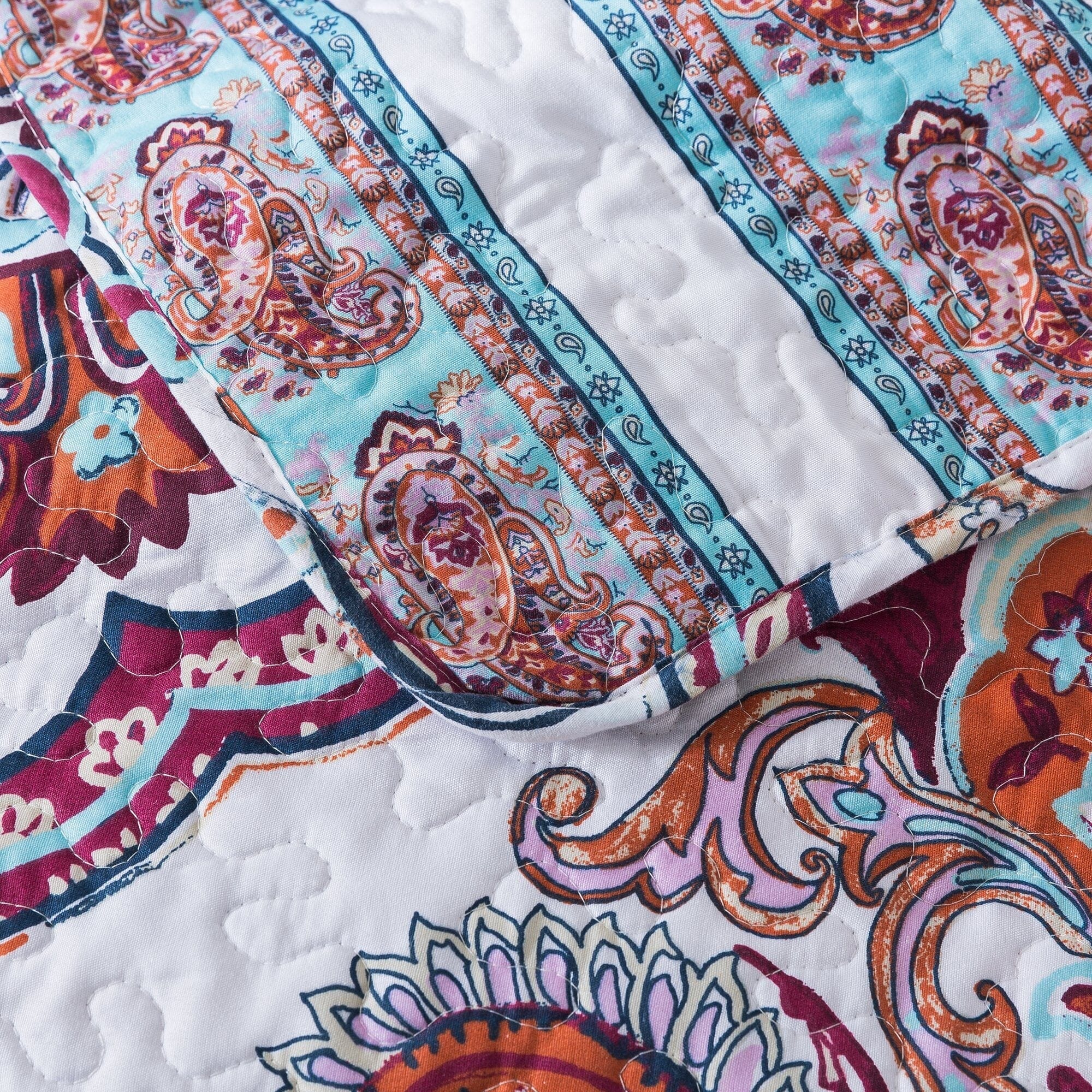 Boho Summer Quilted Bedding