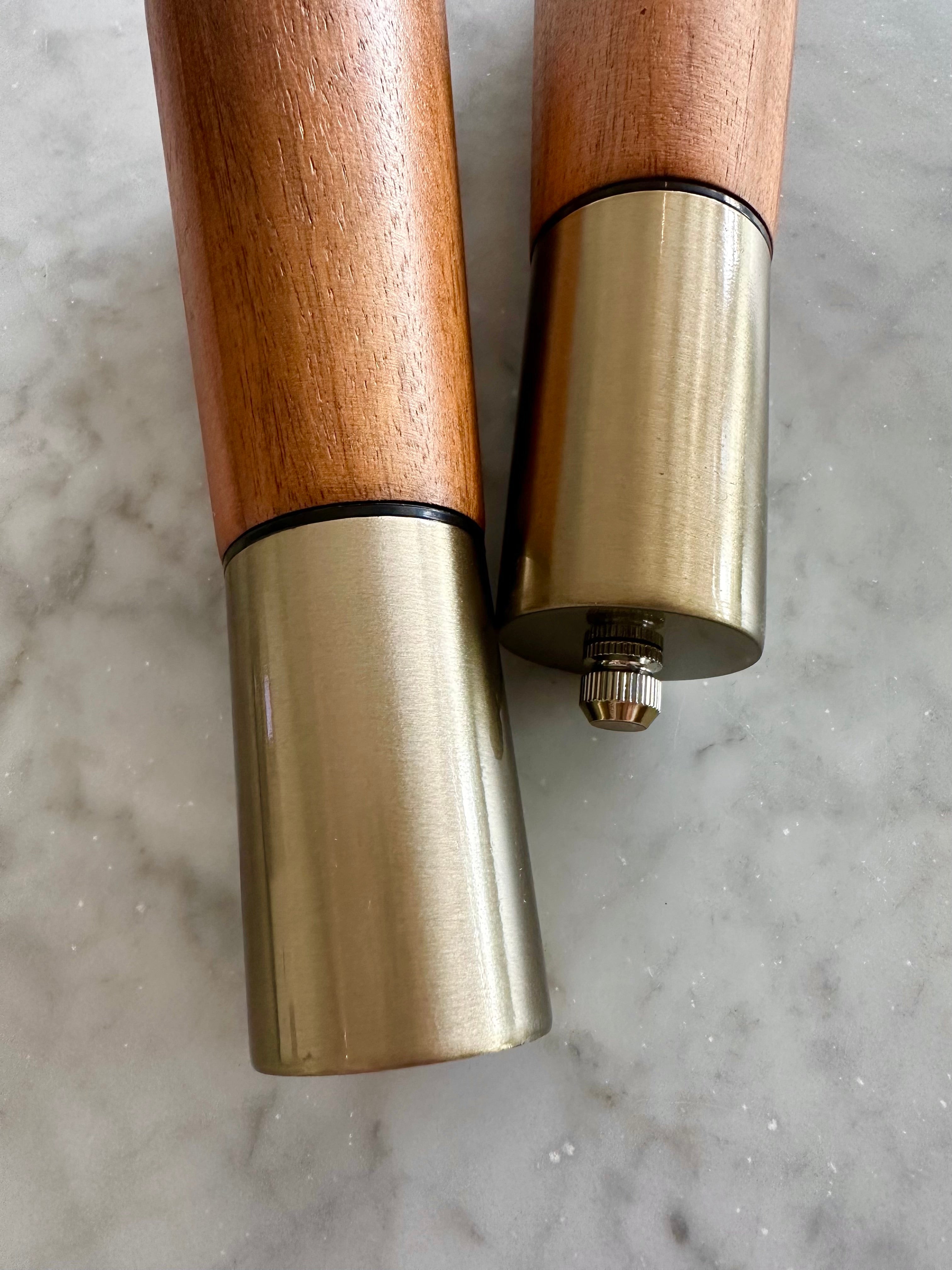 Acacia Wood Salt &amp; Pepper Grinders