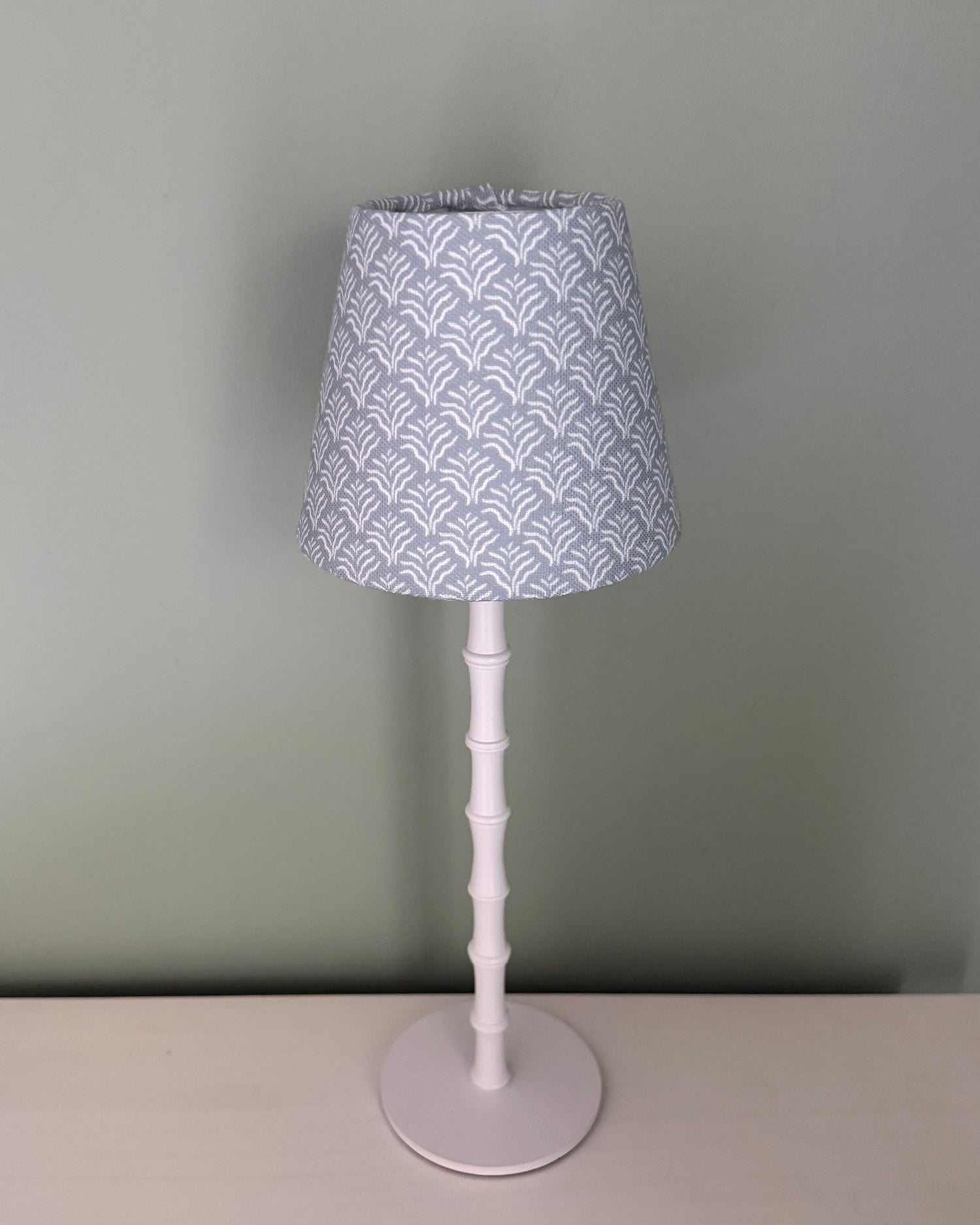 Petite Lottie Shade for Cordless LED Lamps - Light Blue