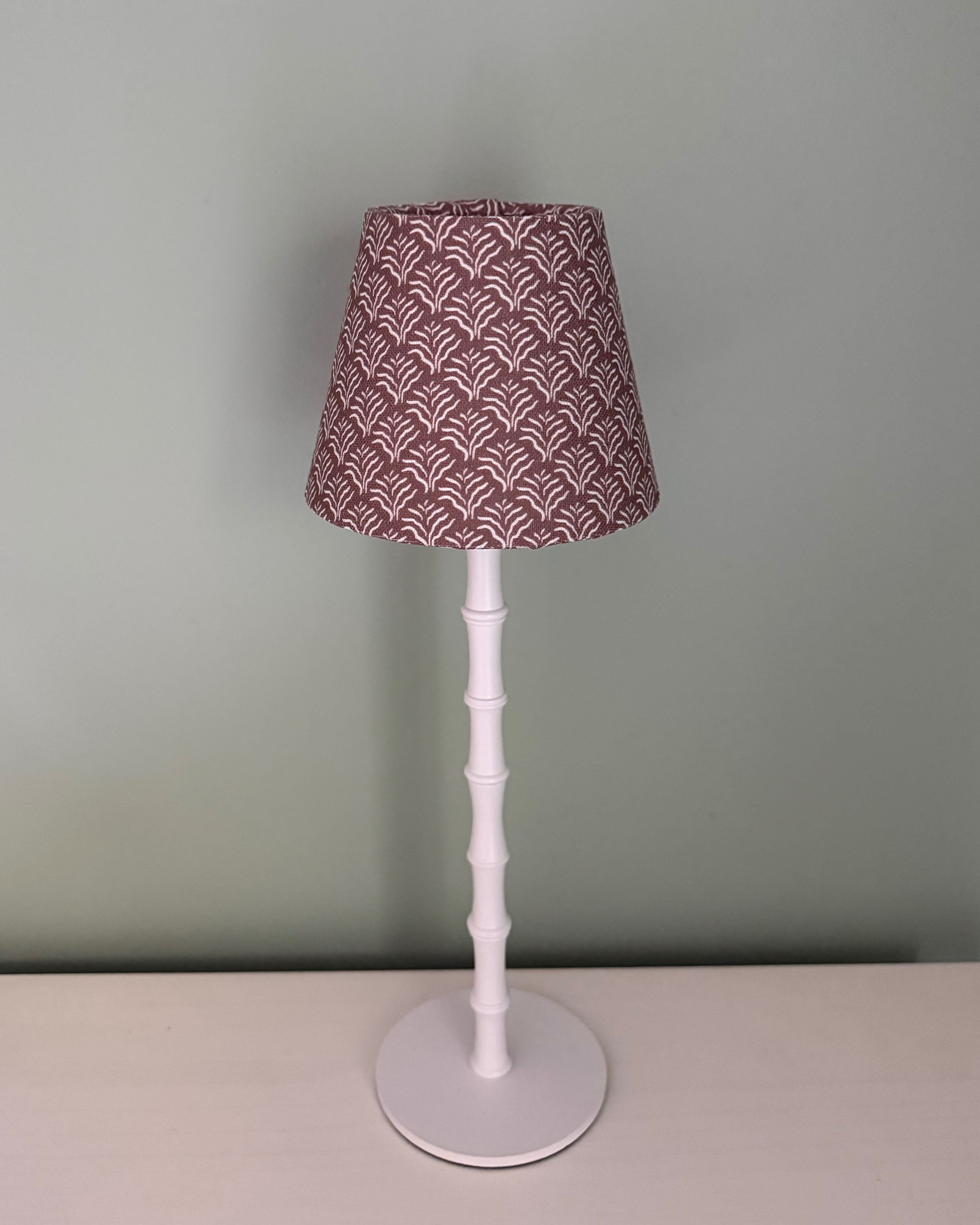 Petite Lottie Shade for Cordless LED Lamps - Chocolate