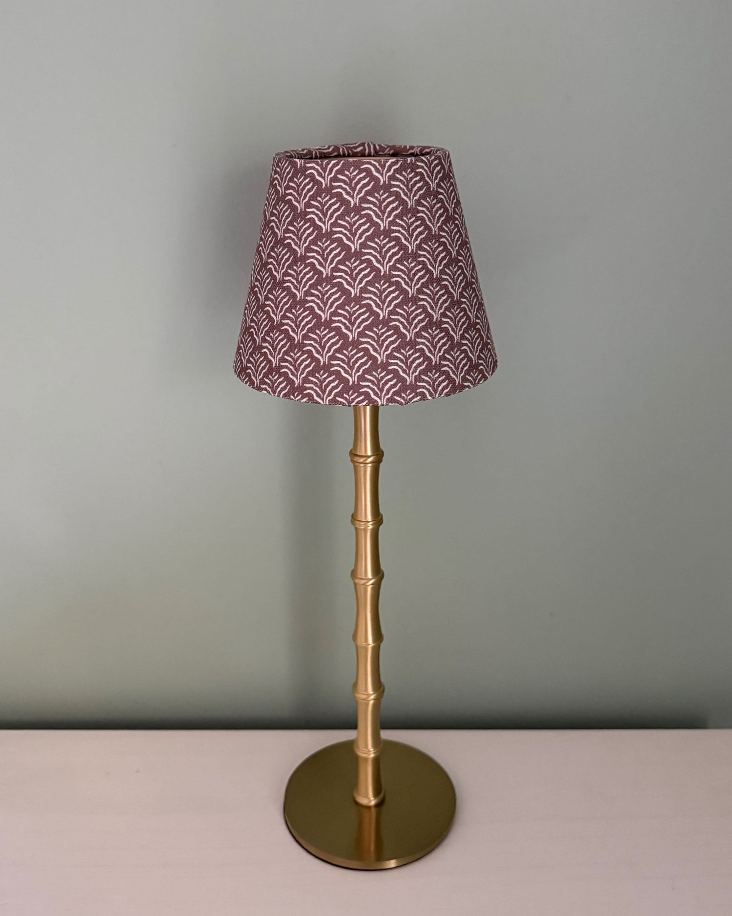 Petite Lottie Shade for Cordless LED Lamps - Light Blue