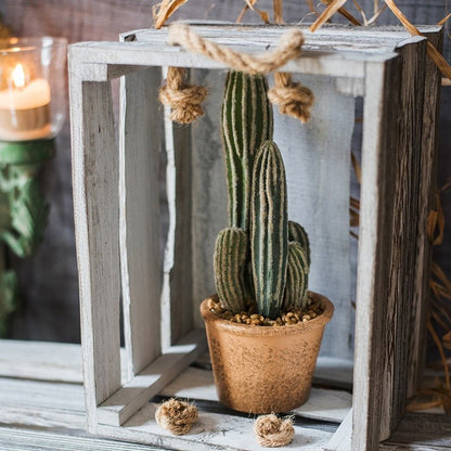 Artificial Potted Cactus