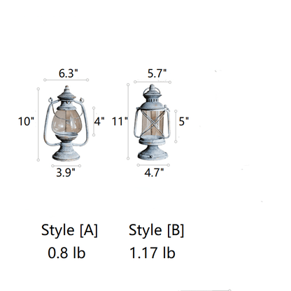 Restoration Antique Lantern Candle Holders