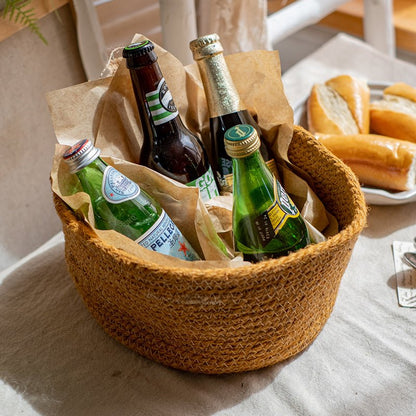 Cotton Rope Woven Basket Desktop Organizers