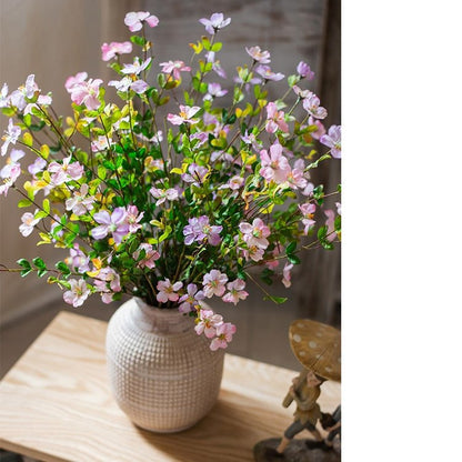 Silk Faux Gaura Stem in Pink or Purple - 20"