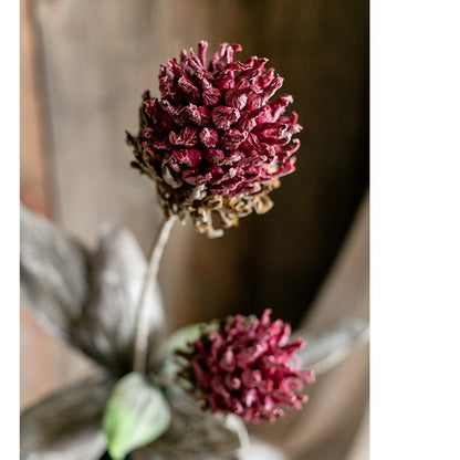 Artificial Tall Stem Flower Mulan Thistle - 43"