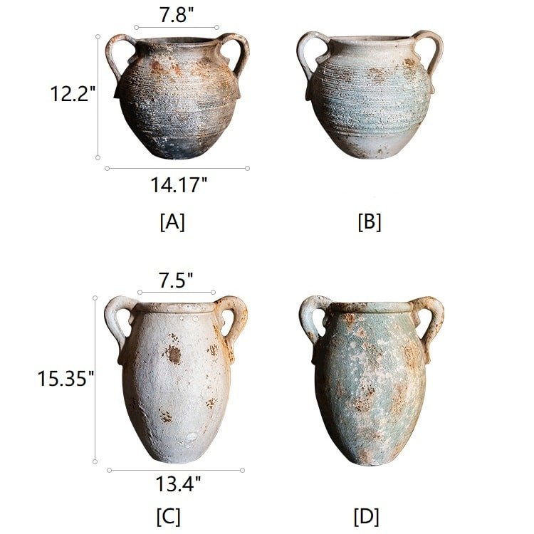 Restoration Ancient Jars in Different Styles